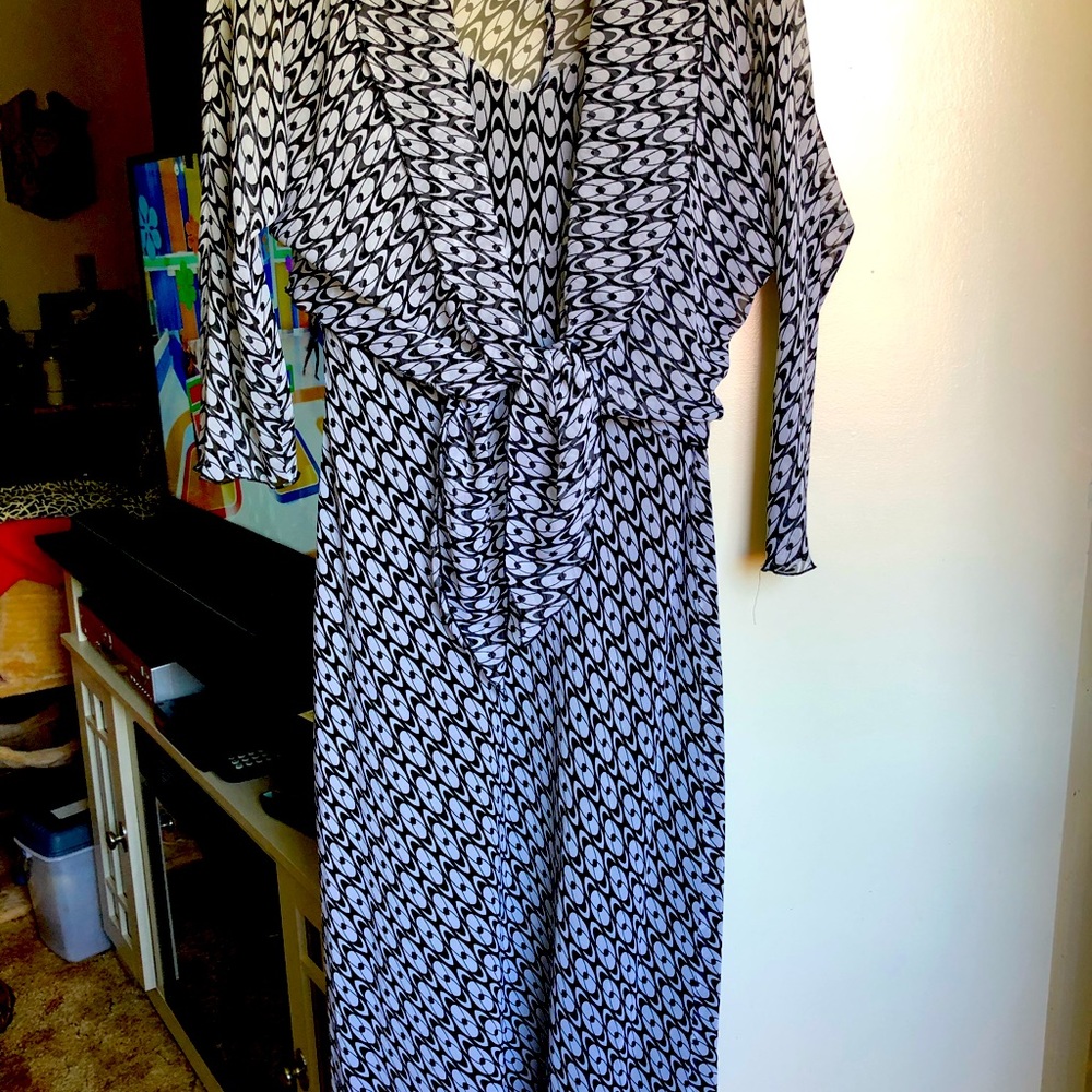 Silk dress 2 piece